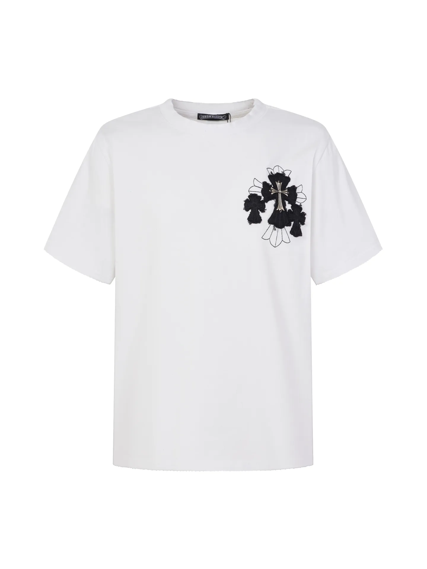 Chrome Hearts 26ss New Arrival T Quality ！ ， ， 。 ， CH ， 。 ， ， Same Style， ， 。 Size：S—XL ：Black White